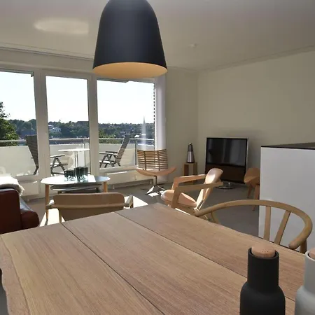 Fewo1846 - Foerdeview - Luxurioese Mit 2 Schlafzimmern Und Balkon Mit Hafenblick