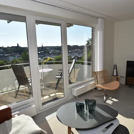 Fewo1846 - Foerdeview - Luxurioese Mit 2 Schlafzimmern Und Balkon Mit Hafenblick * Flensburg