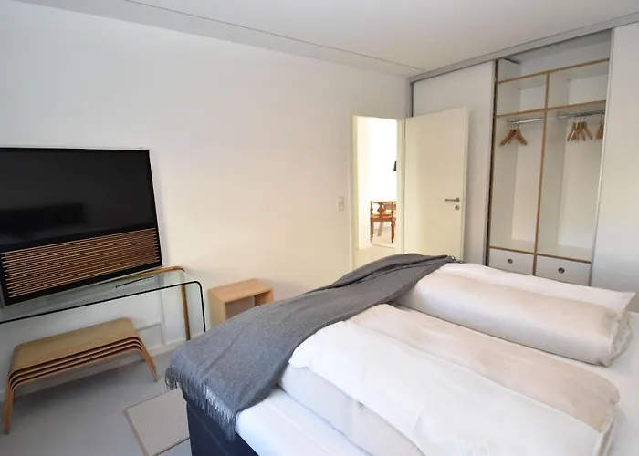 Fewo1846 - Foerdeview - Luxurioese Mit 2 Schlafzimmern Und Balkon Mit Hafenblick *